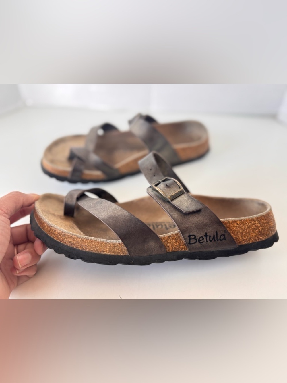 Betula by Birkenstock Mia Toe Loop Sandals Women’s Size 36 EU - Picture 2 of 9